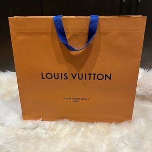 Louis Vuitton large shopping bag Authentic orange